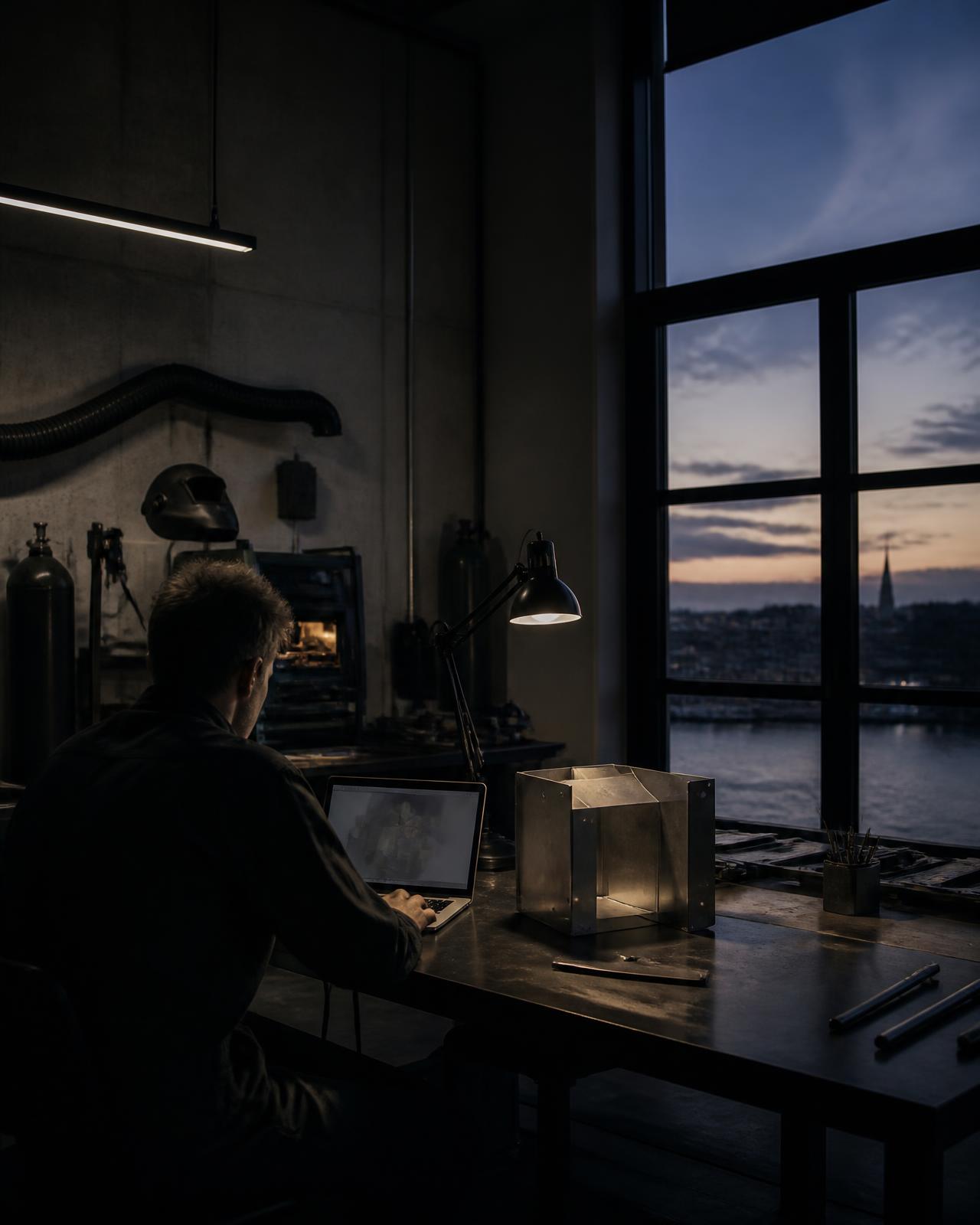 Starbalt studio combining digital product work and precision engineering in Tallinn